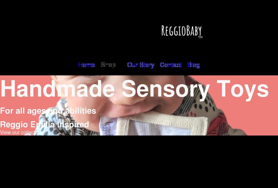 reggiobaby.com shopify website screenshot