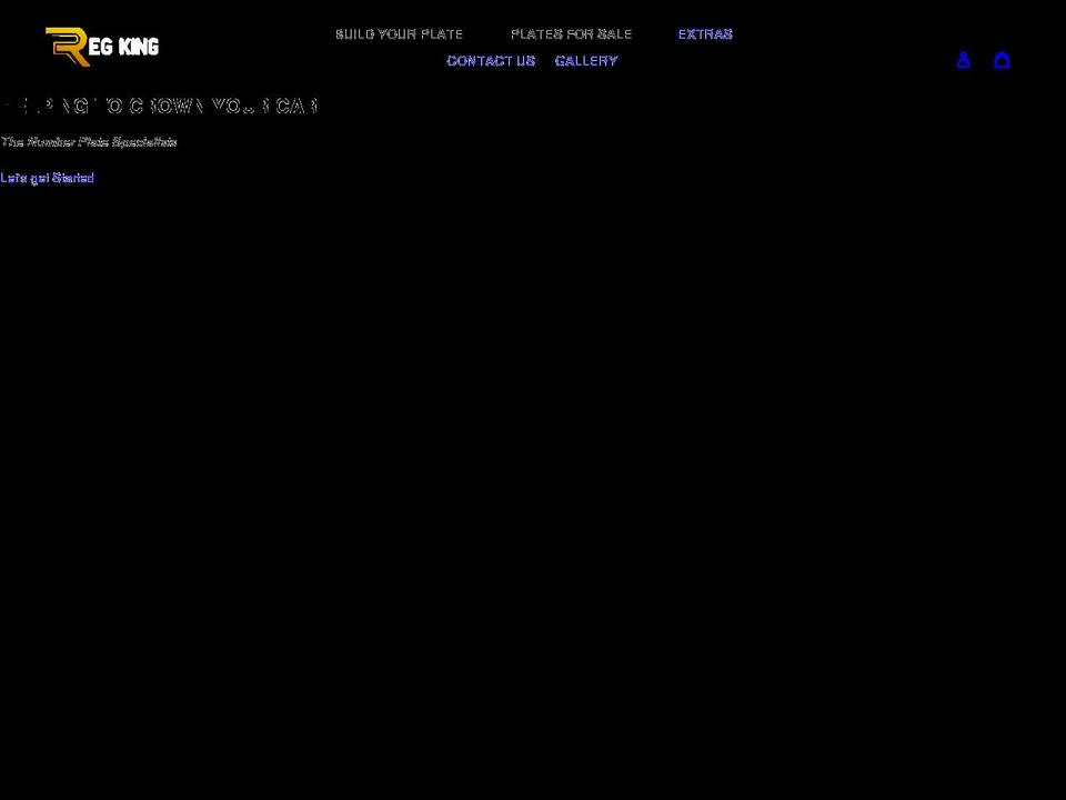 regking.co.uk shopify website screenshot