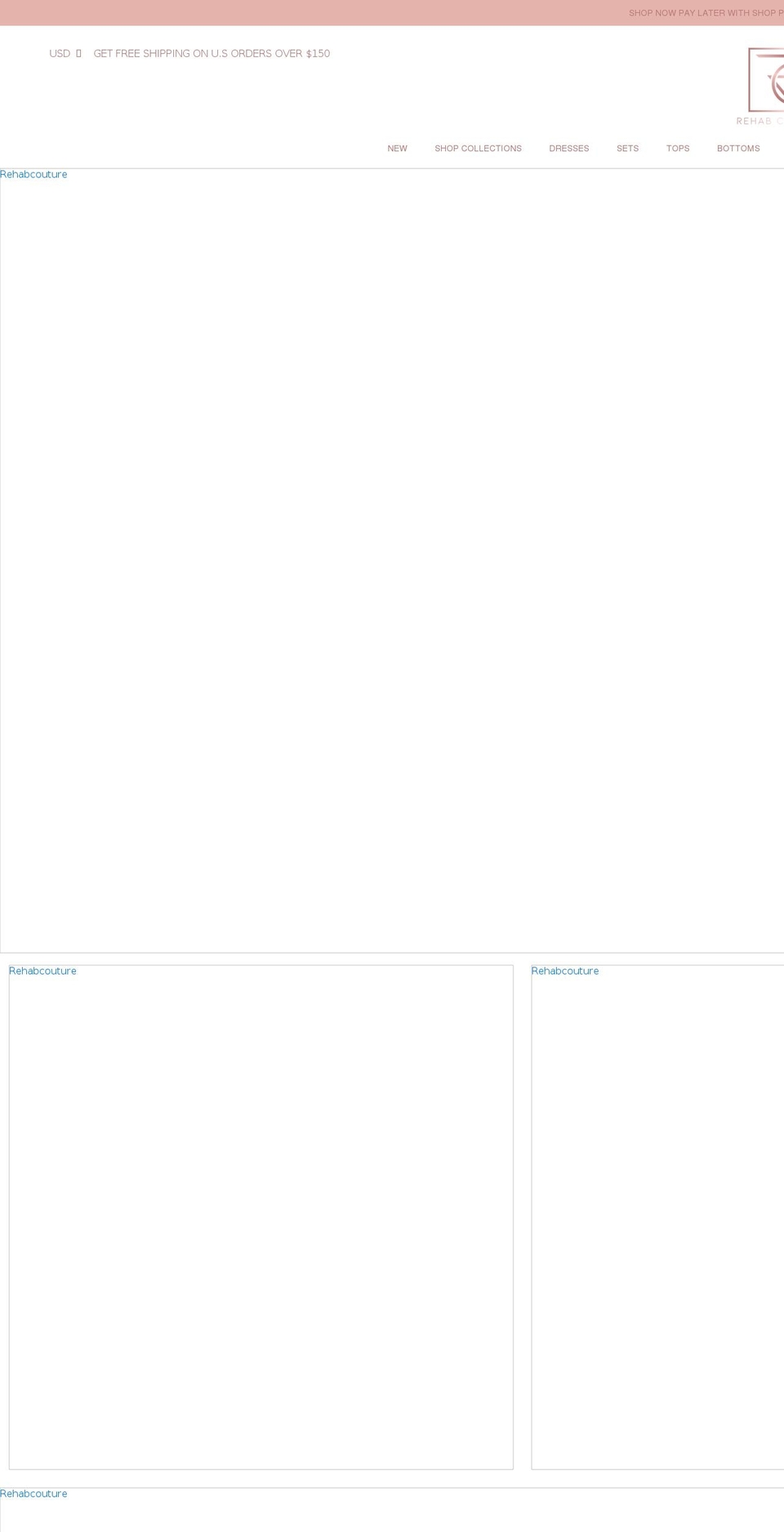 rehabcouture.com shopify website screenshot