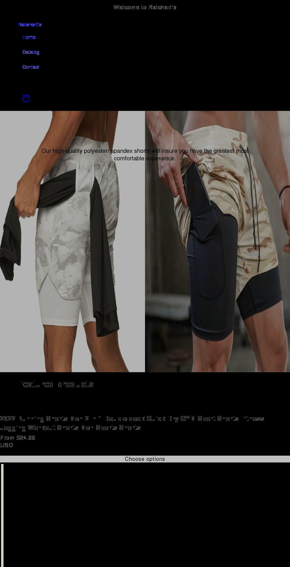 reicherts.org shopify website screenshot