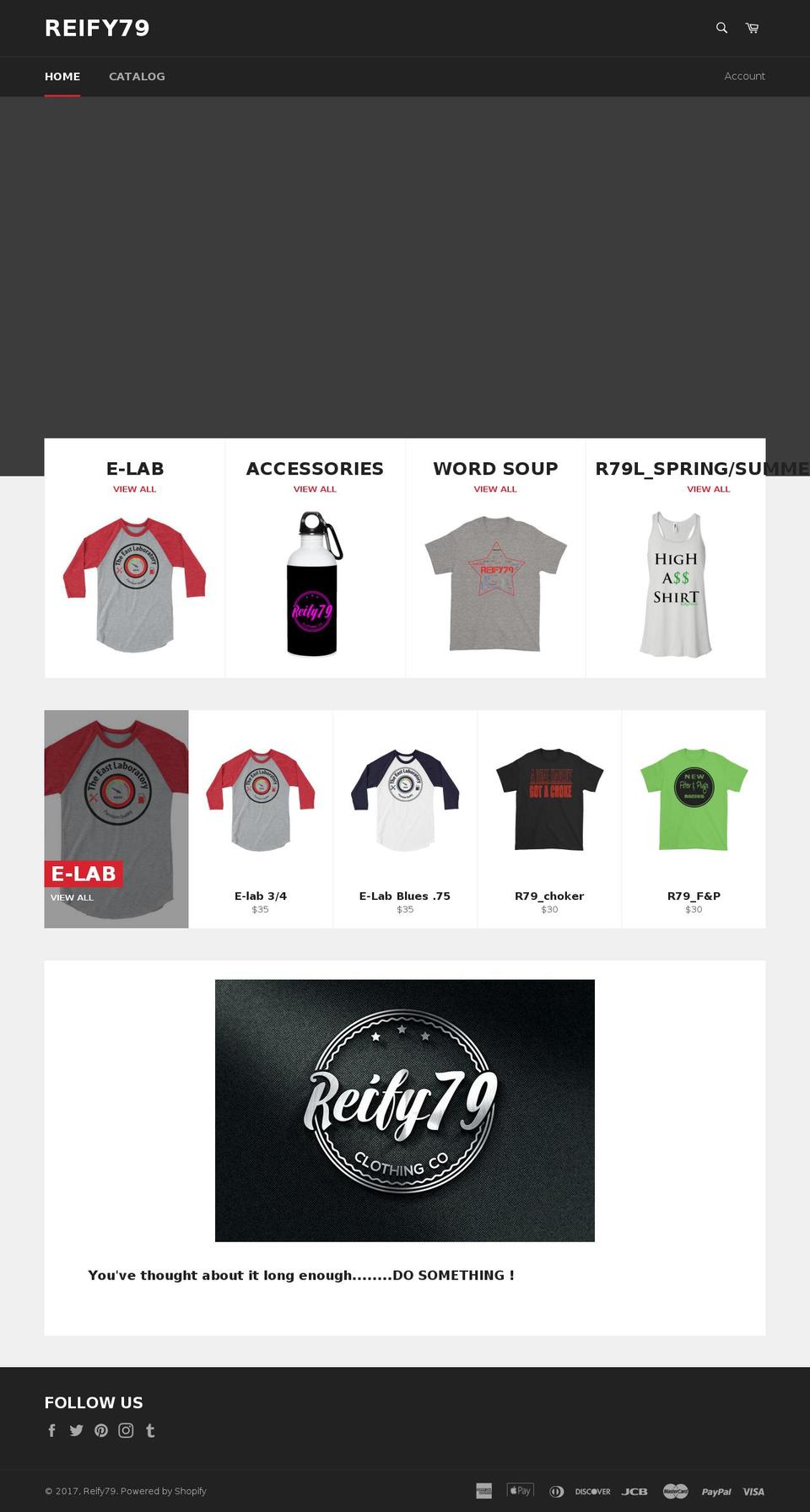 reify79.com shopify website screenshot