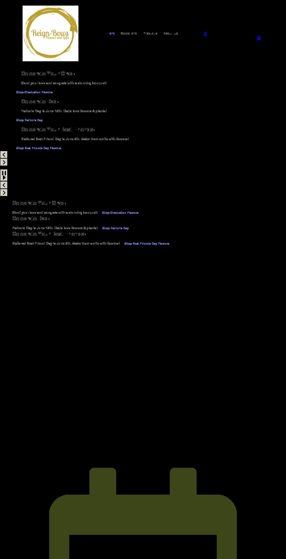 mol-standard- Shopify theme site example reign-bows.com