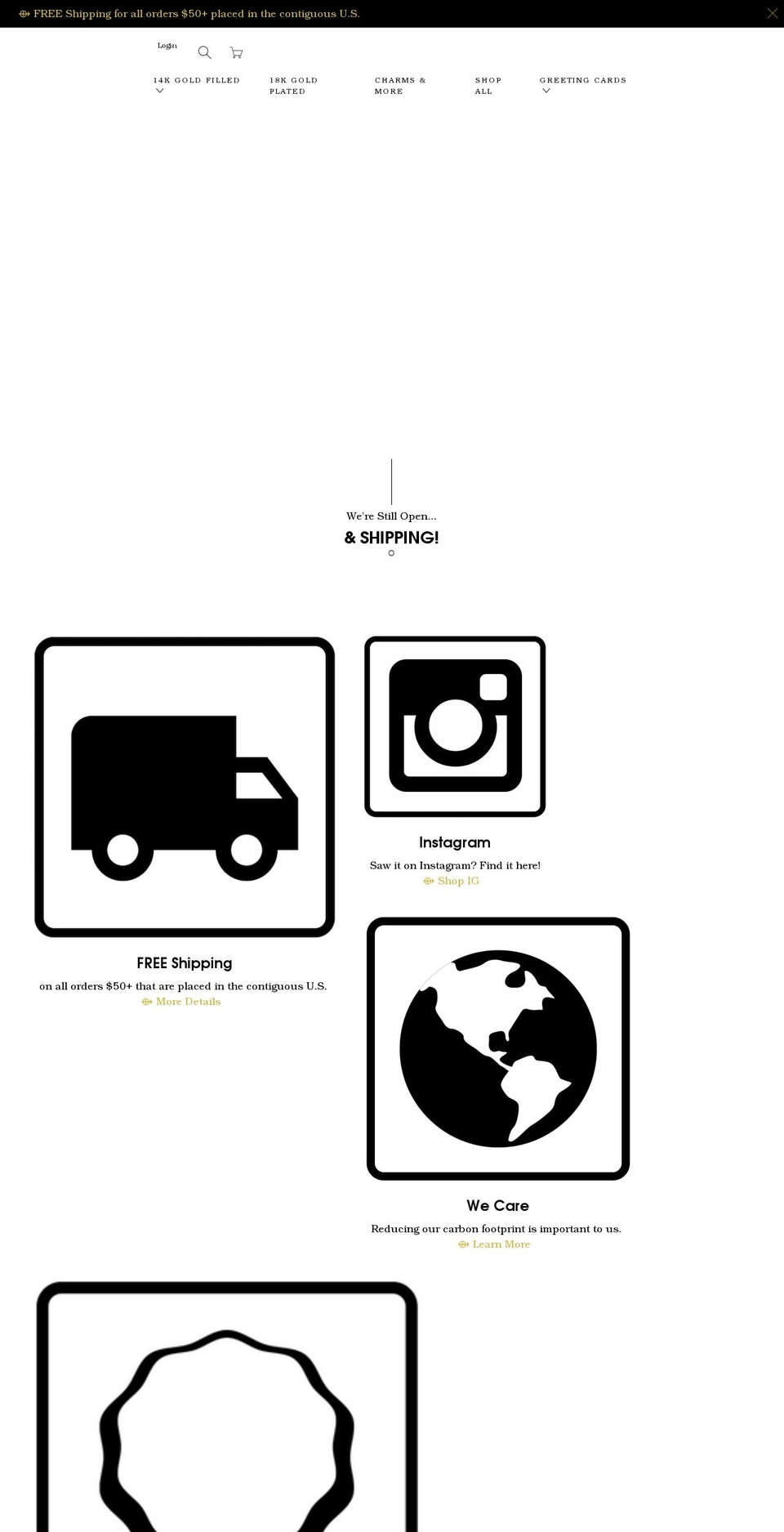 reignandrelics.com shopify website screenshot