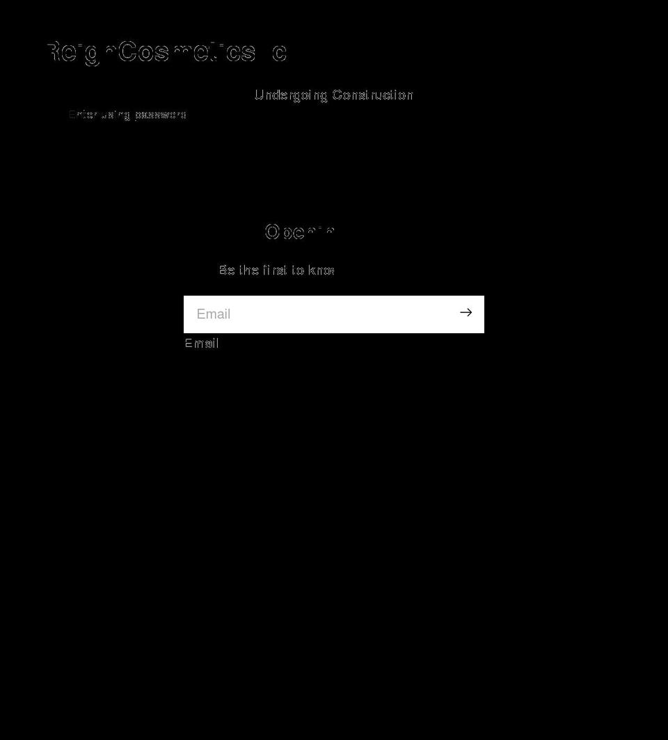 reigncosmetics.co shopify website screenshot