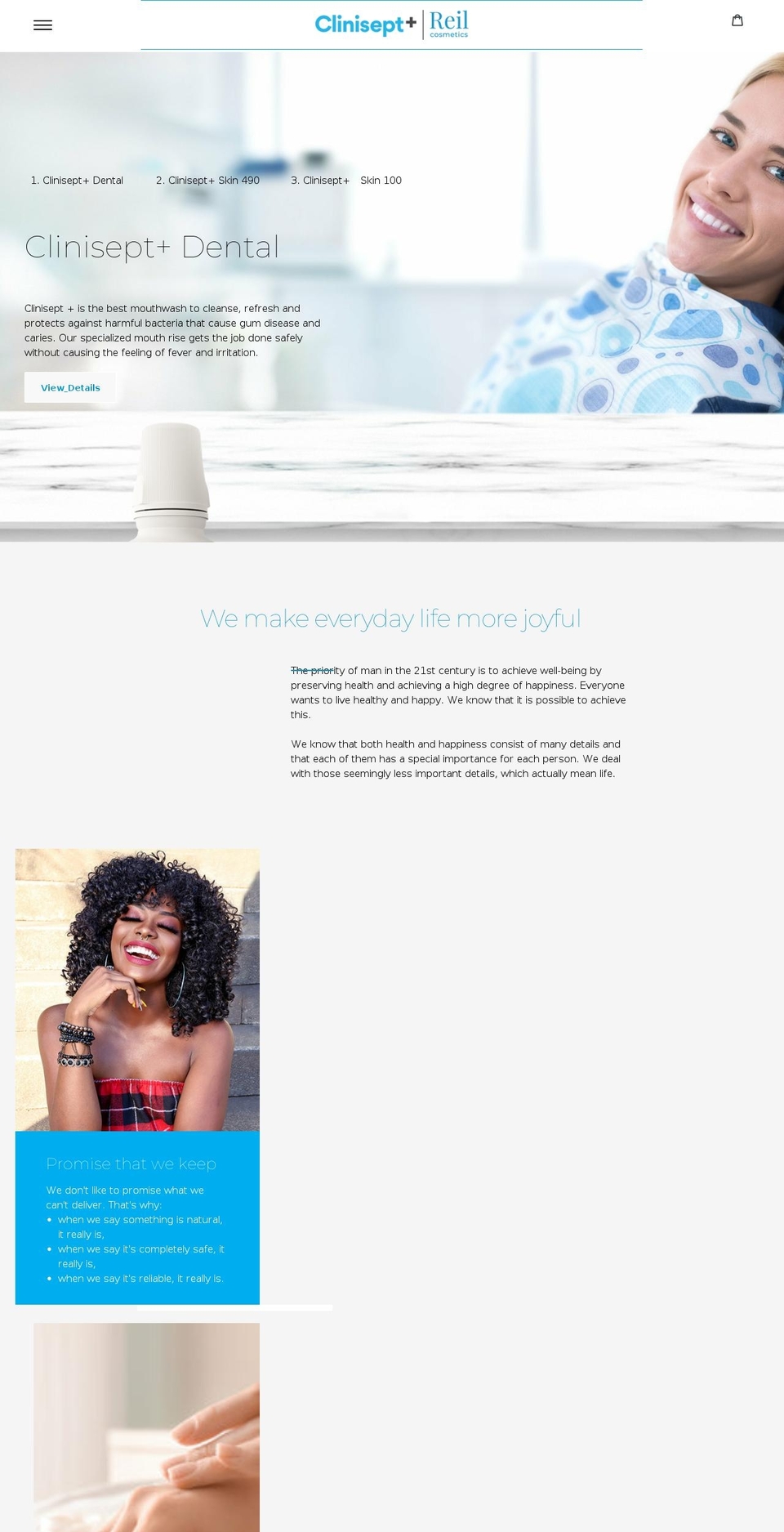 reil-cosmetics.at shopify website screenshot