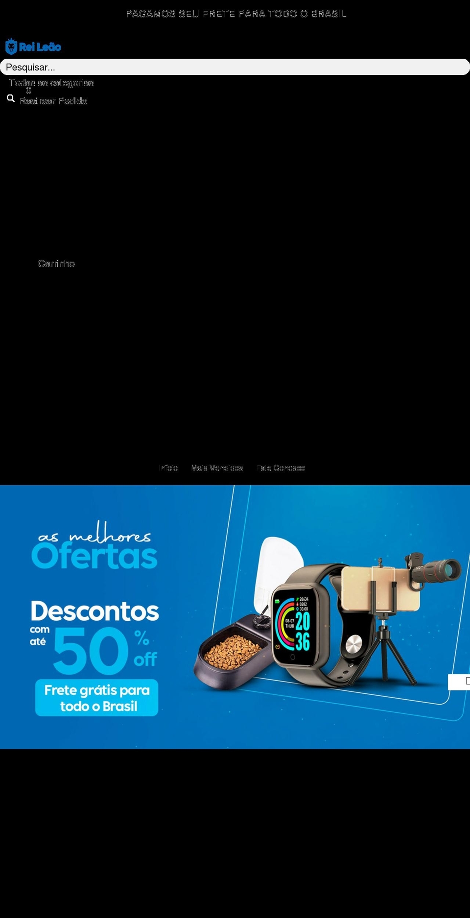 Theme milionario - jornada drop Shopify theme site example reileao.com