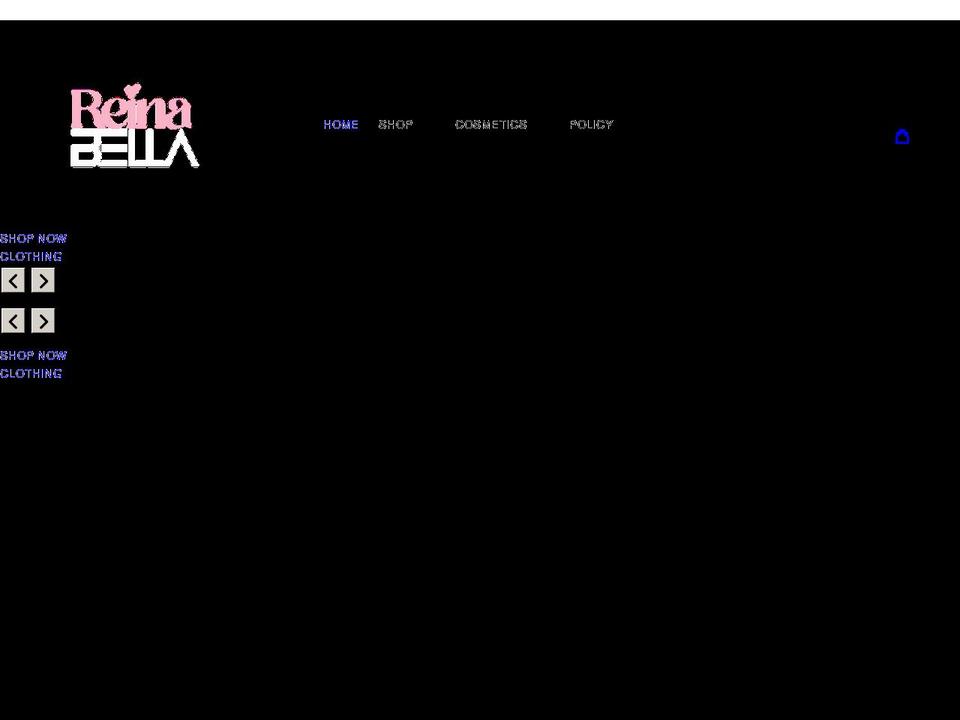 reinabellallc.com shopify website screenshot