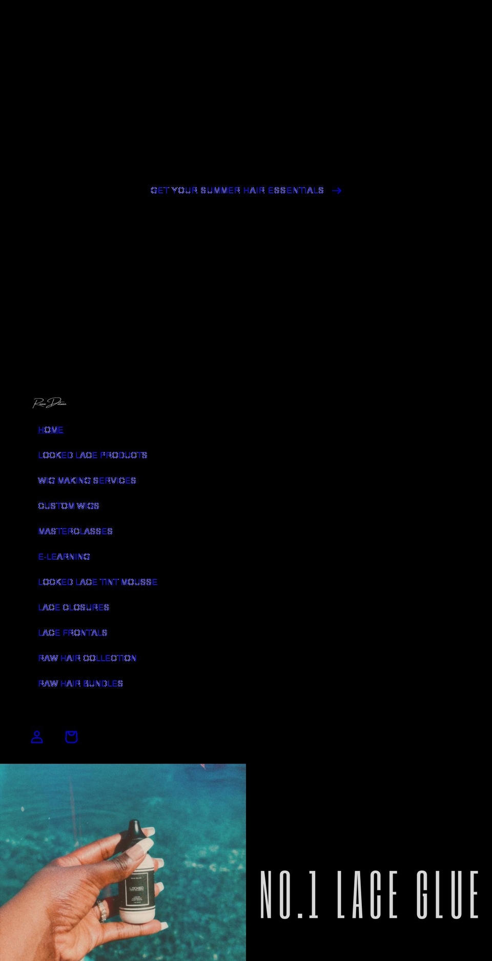 reinedeluxe.com shopify website screenshot