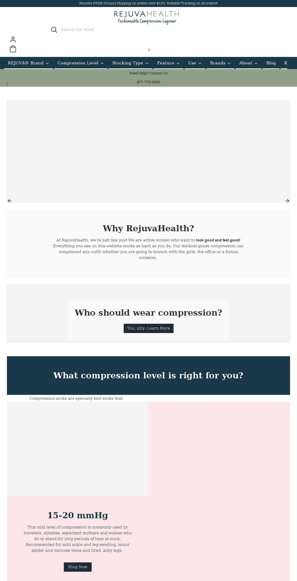 rejuvahealth.com shopify website screenshot