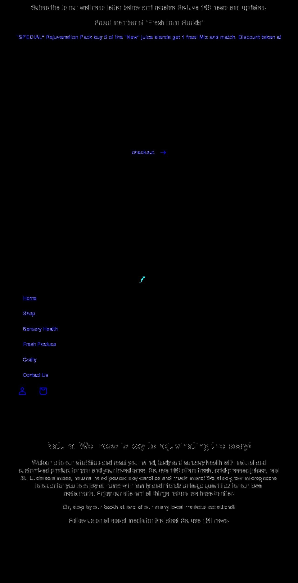 rejuve180.com shopify website screenshot