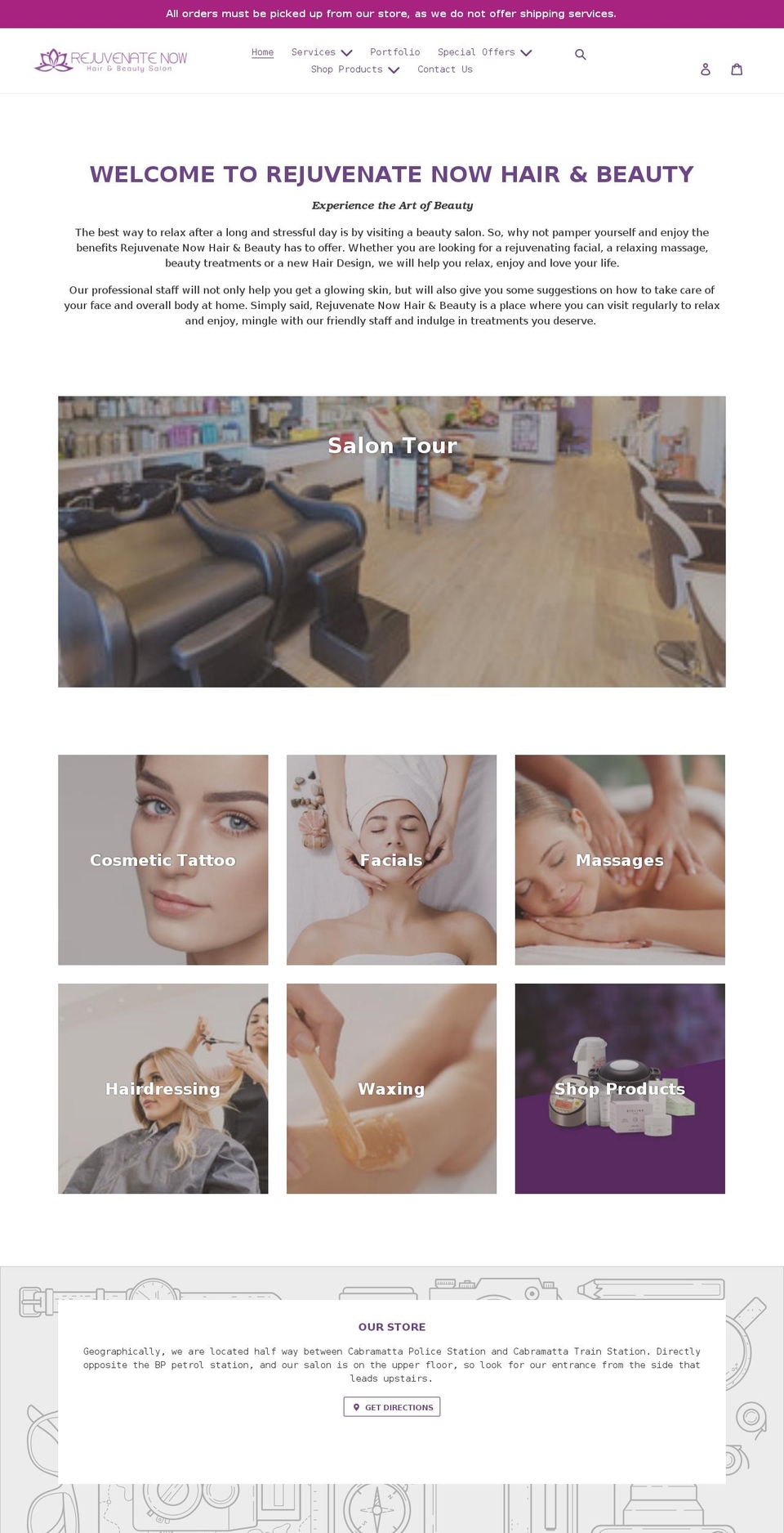 rejuvenatenow.com.au shopify website screenshot