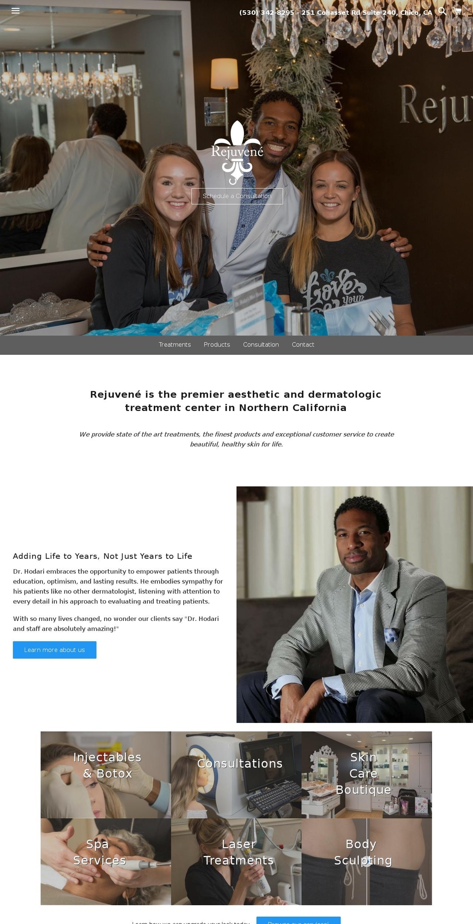 rejuvene.com shopify website screenshot