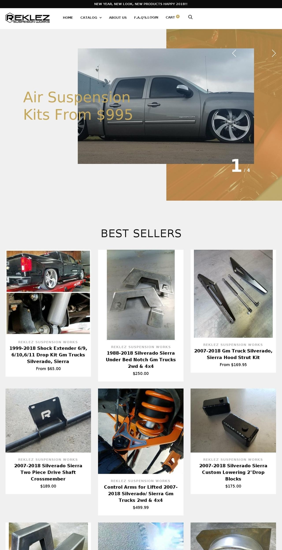 reklez.com shopify website screenshot