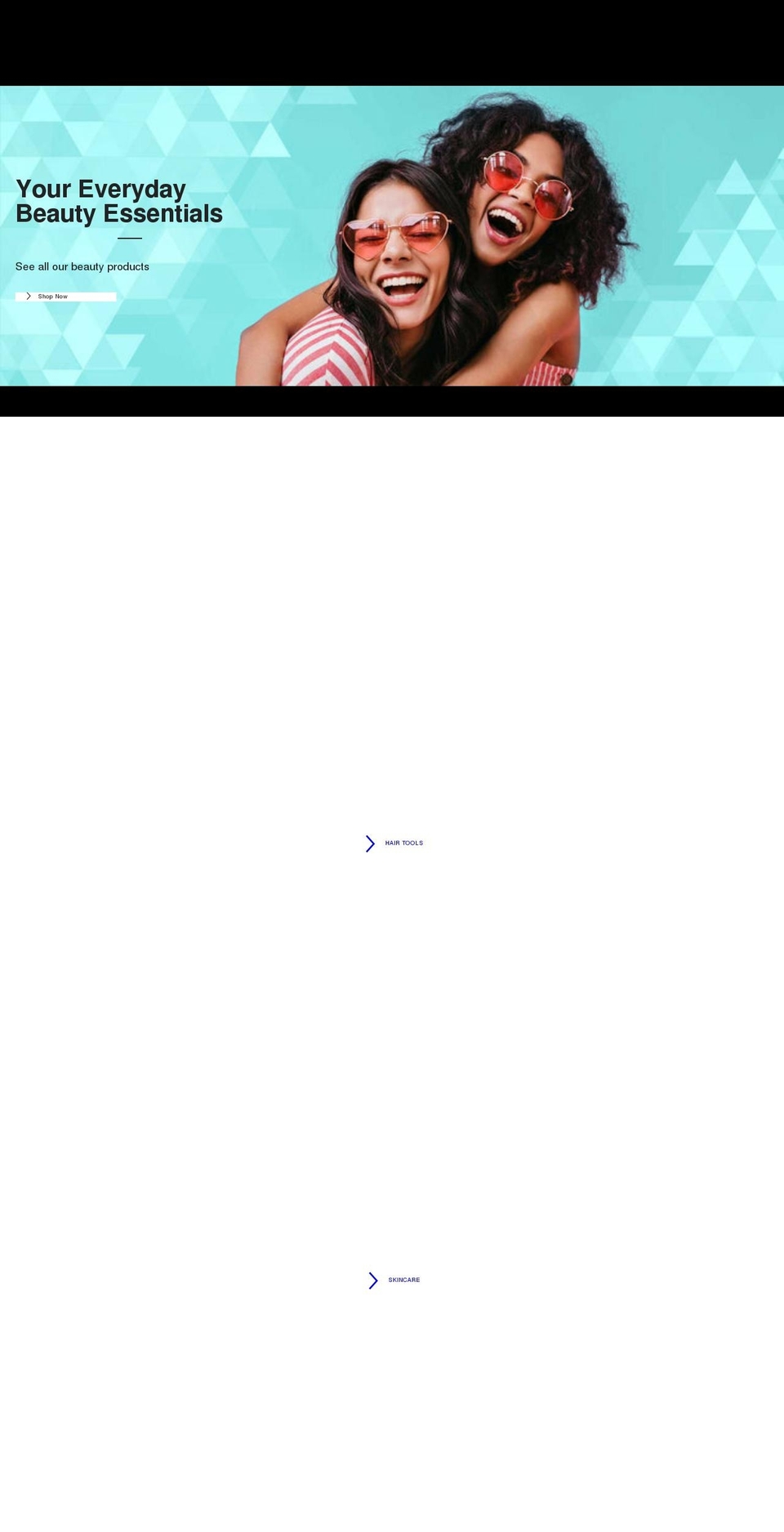 relaxusbeauty.com shopify website screenshot