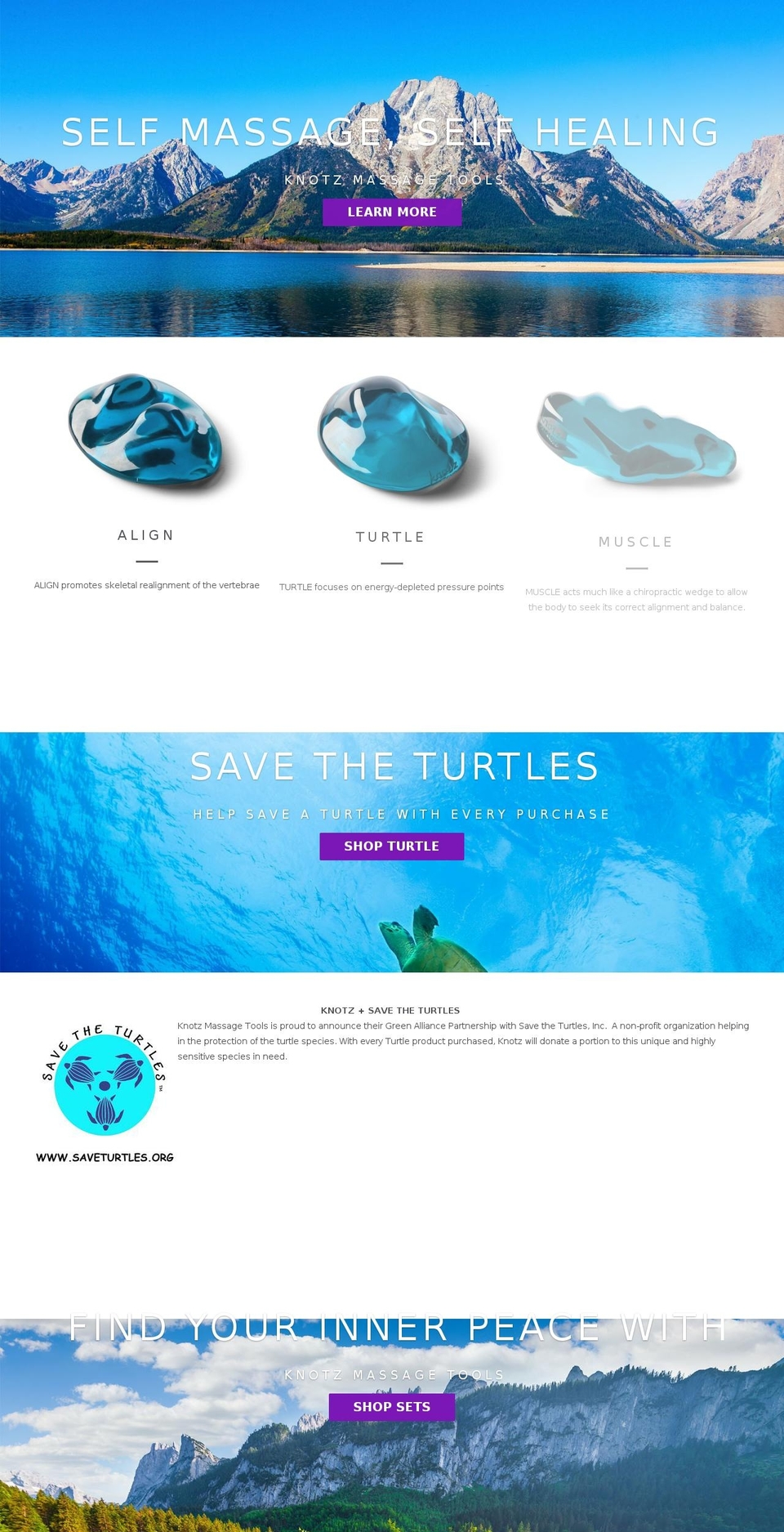 relaxyourbacks.com — Shopify storefront screenshot