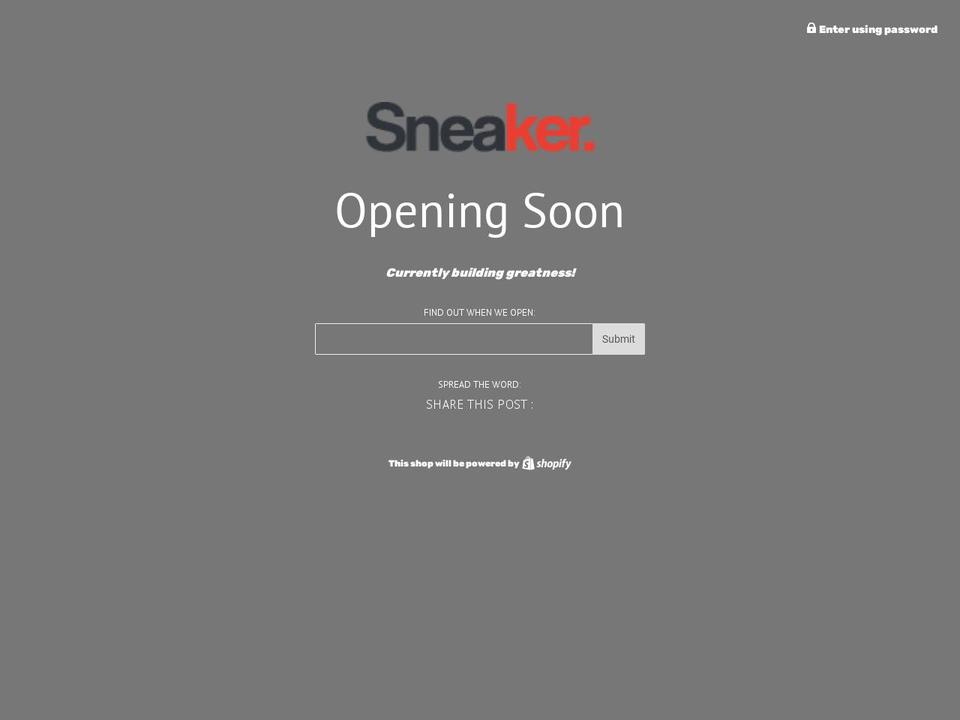 Sneaker Shopify theme site example relentlesshustlekicks.com