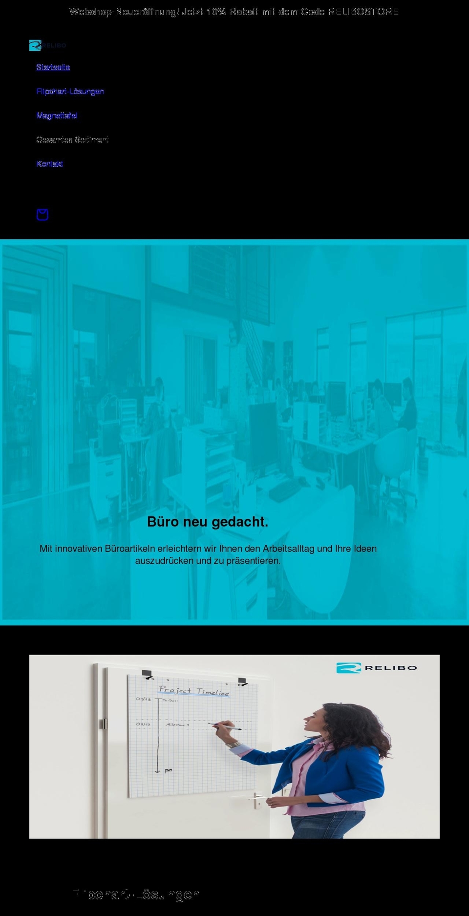 relibo.de shopify website screenshot