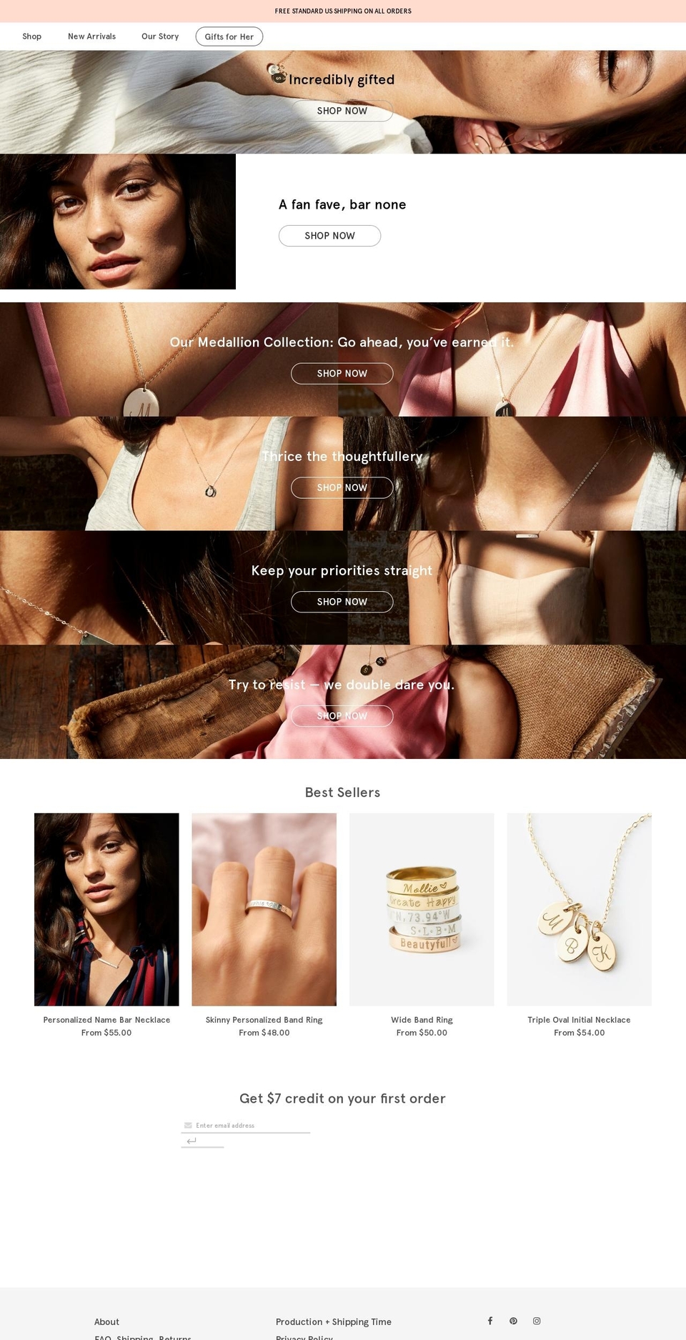 rellery.com — Shopify storefront screenshot