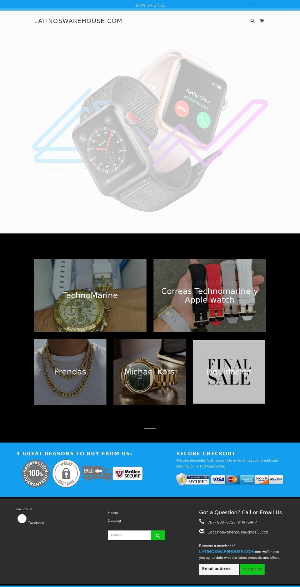 mindstheme-10apr20 Shopify theme site example relojes-puertorico.myshopify.com