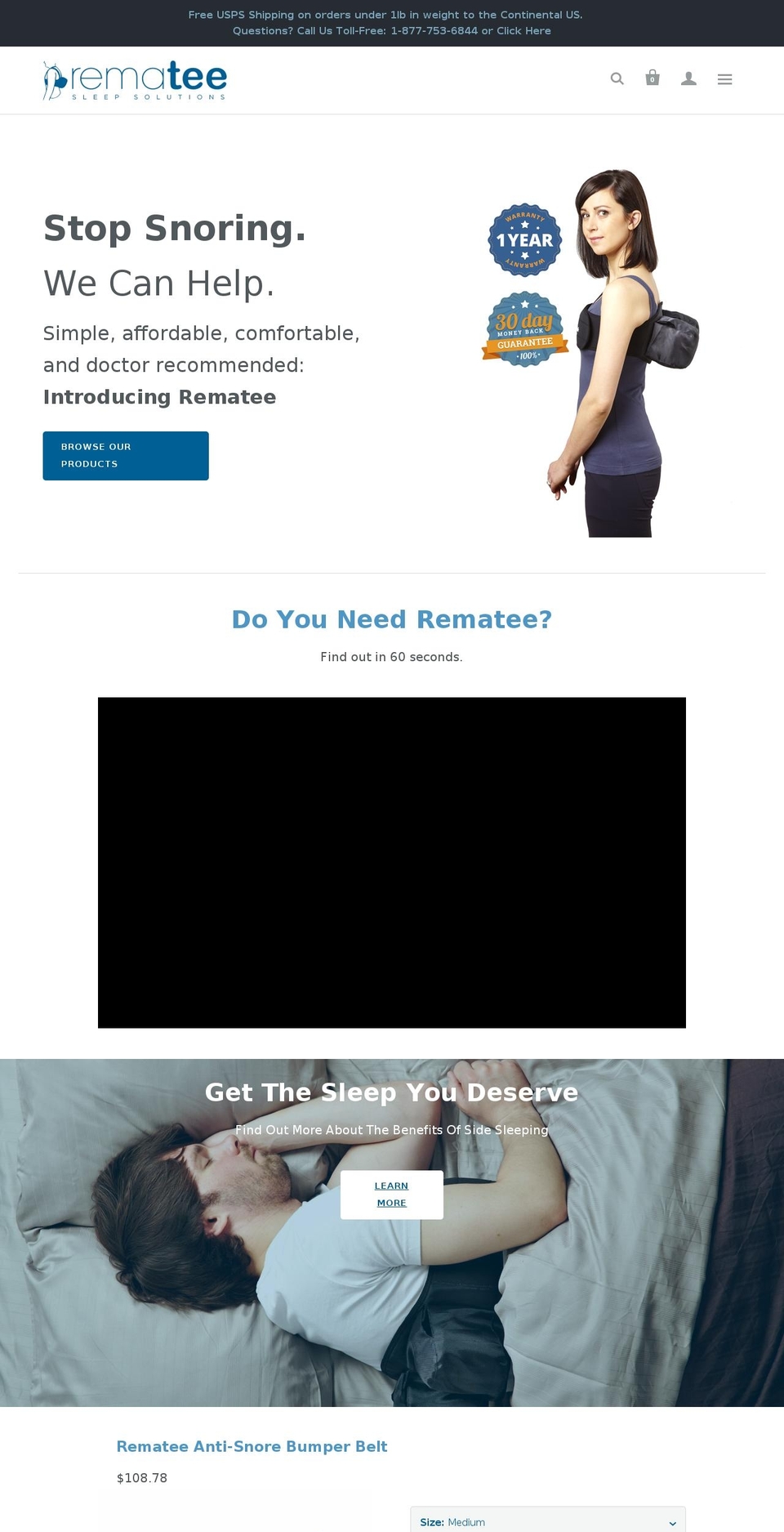 rematee.com — Shopify storefront screenshot