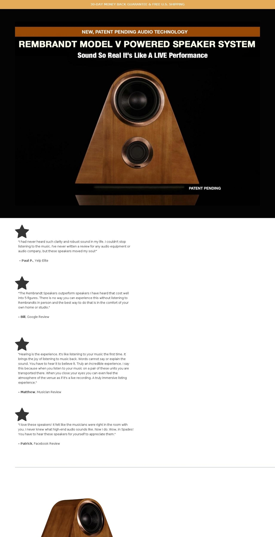 rembrandtlabs.com — Shopify storefront screenshot