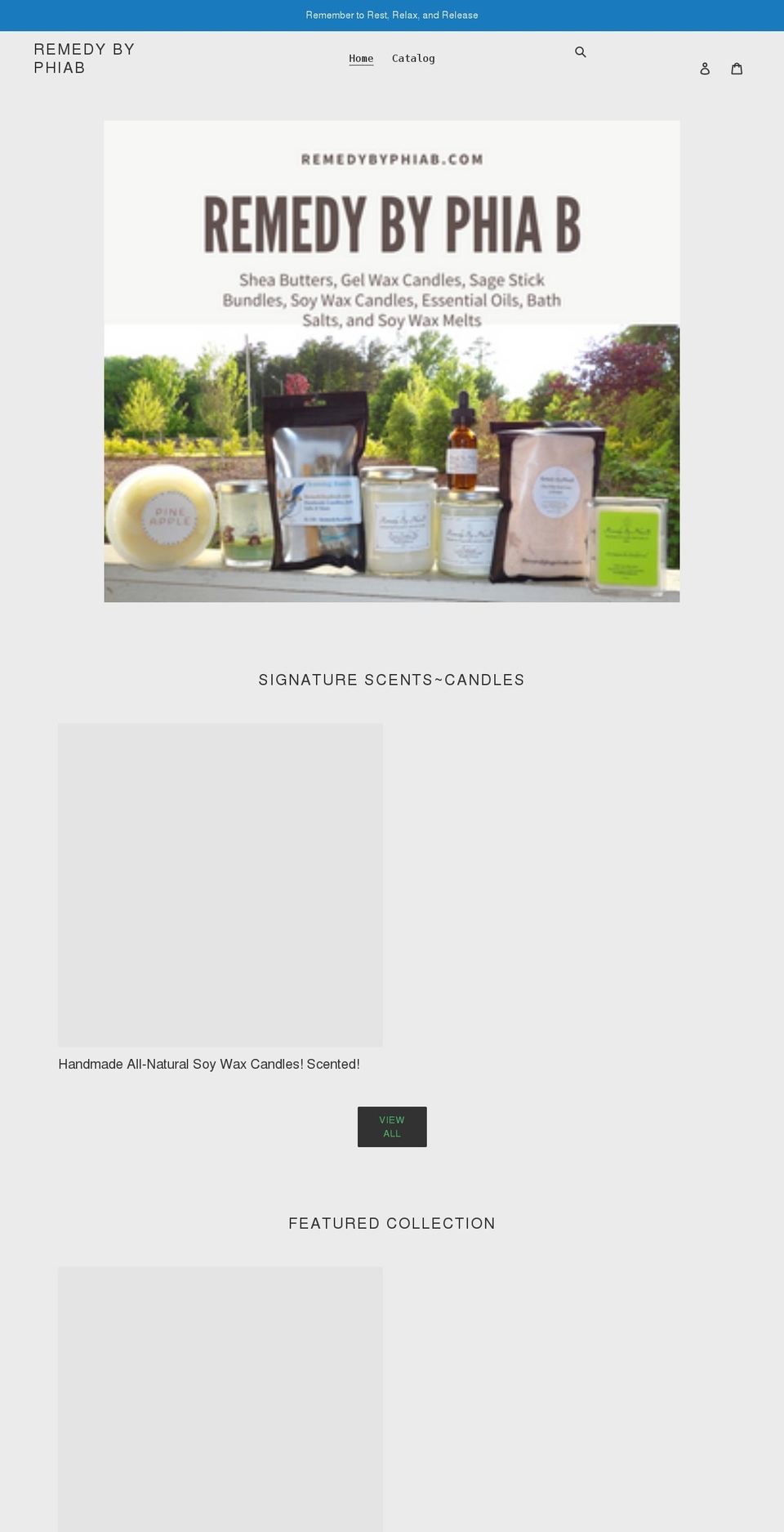 remedybyphiab.com shopify website screenshot