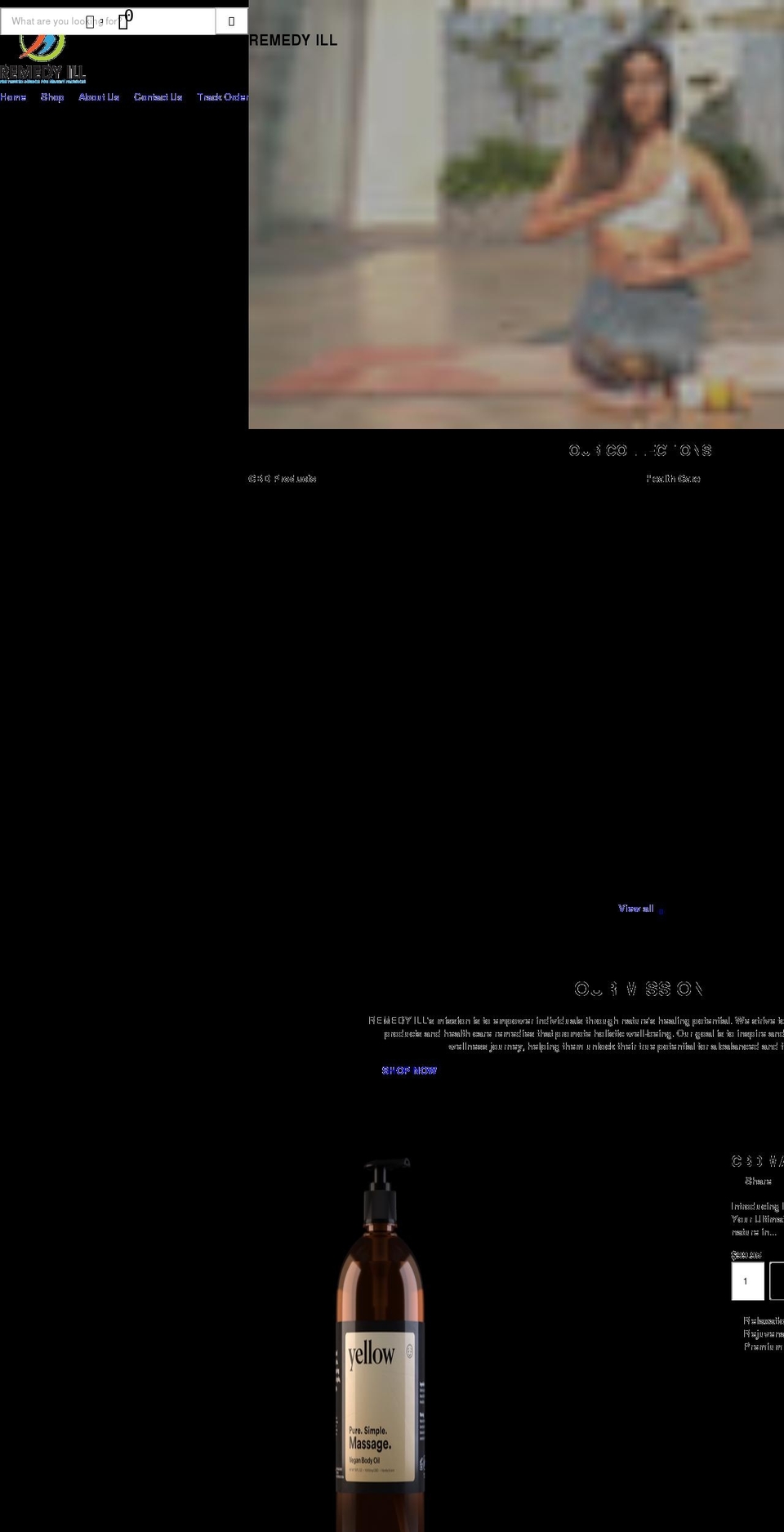 remedyill.com shopify website screenshot