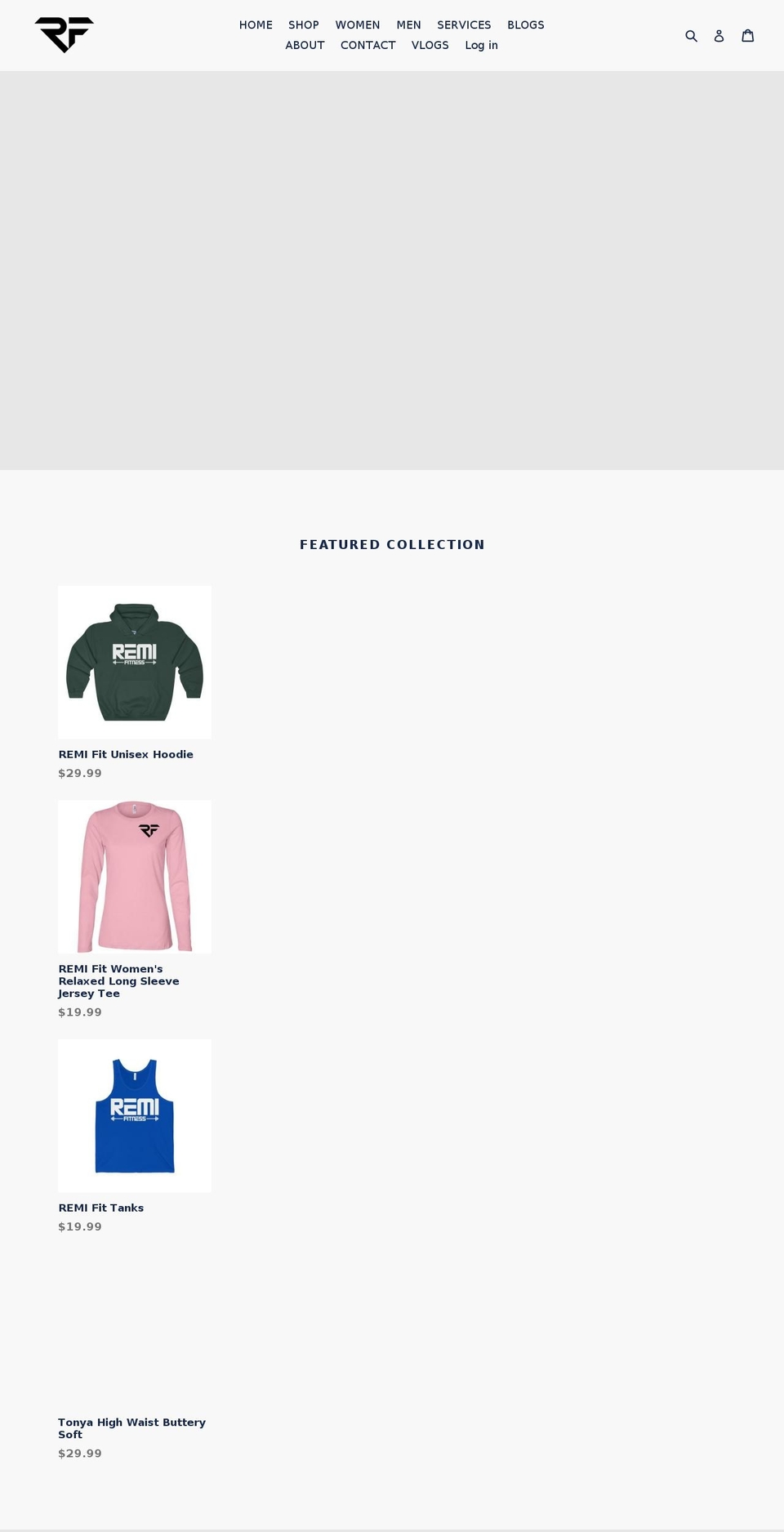 remifit.com — Shopify storefront screenshot