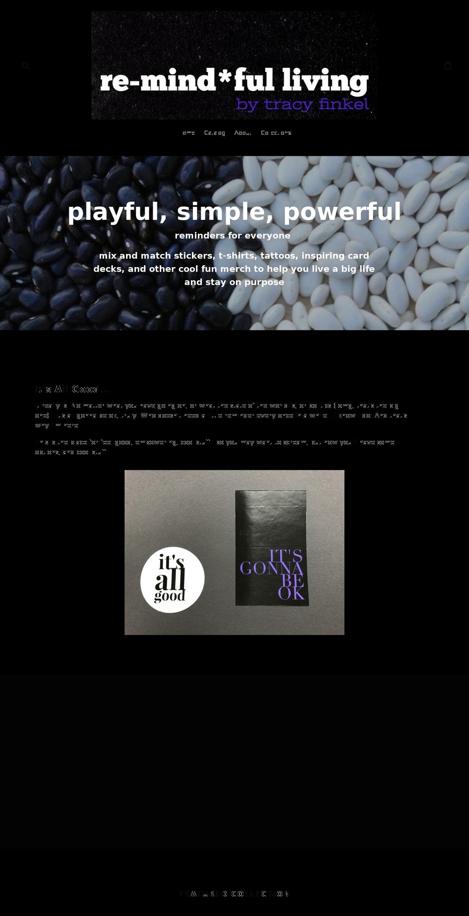 remindfulliving.com shopify website screenshot