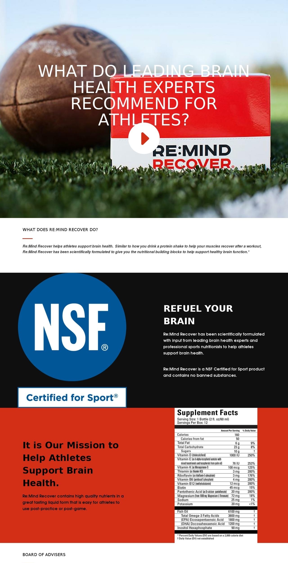 remindrecover.net shopify website screenshot