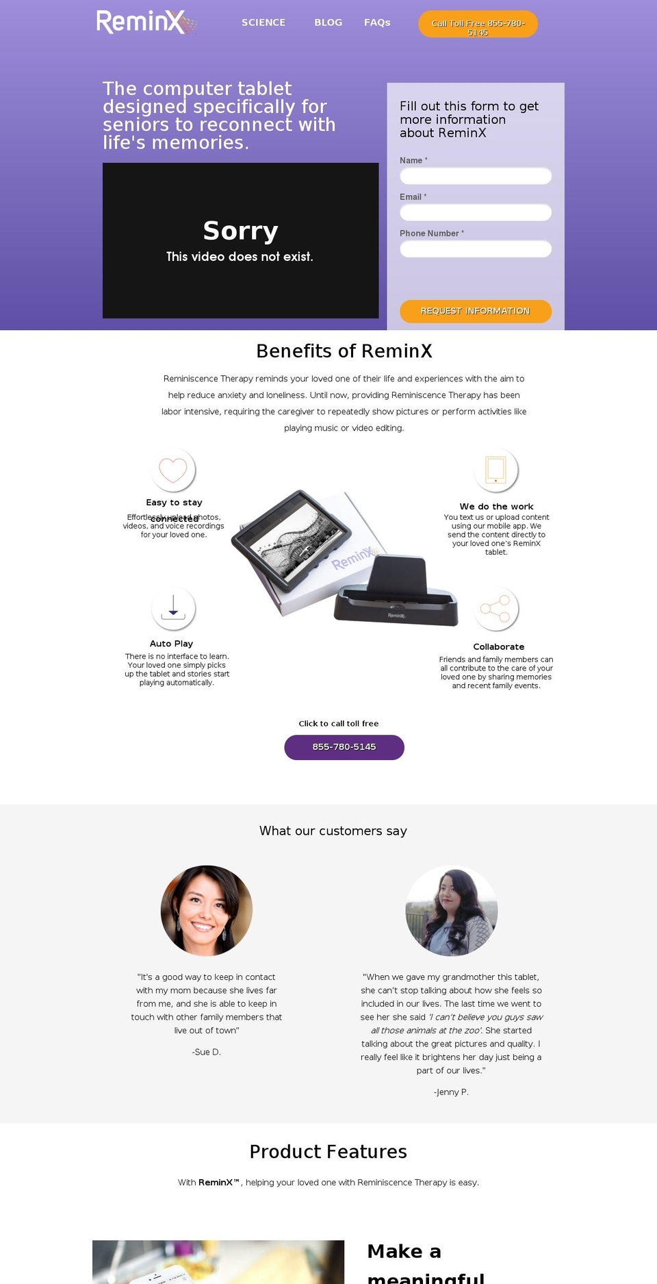 reminx.com — Shopify storefront screenshot