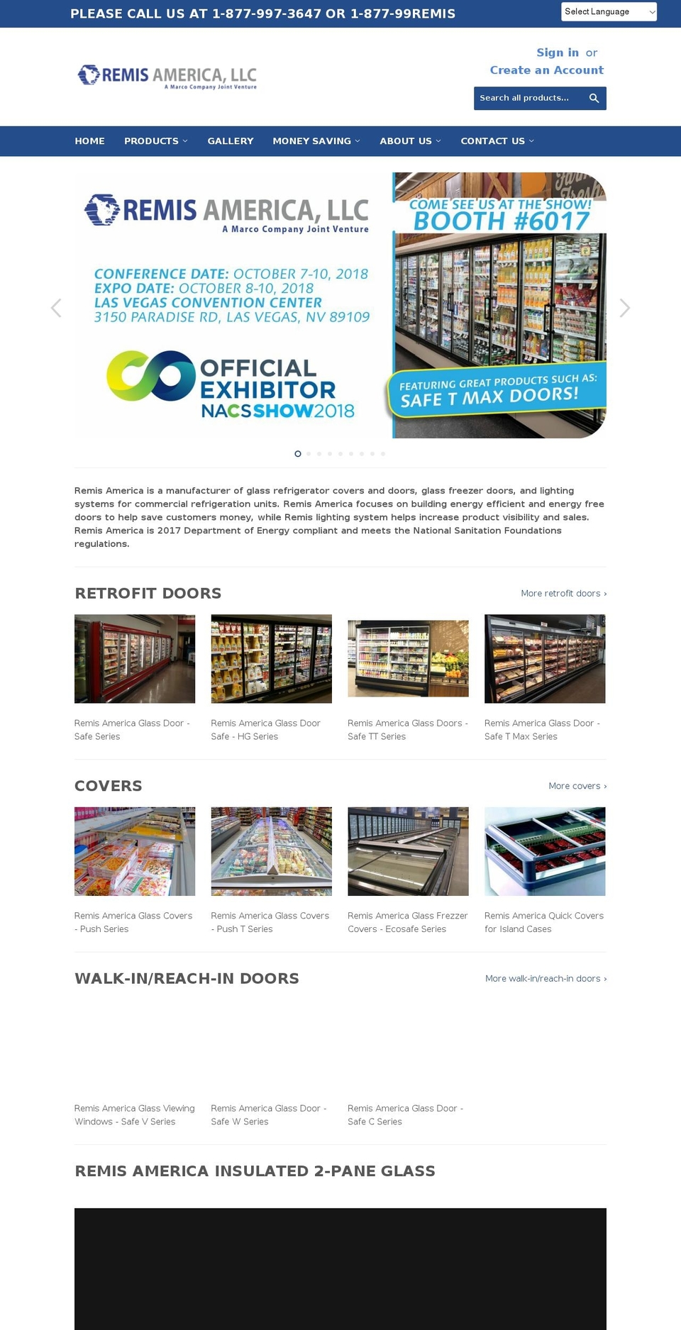 remisdoor.com — Shopify storefront screenshot