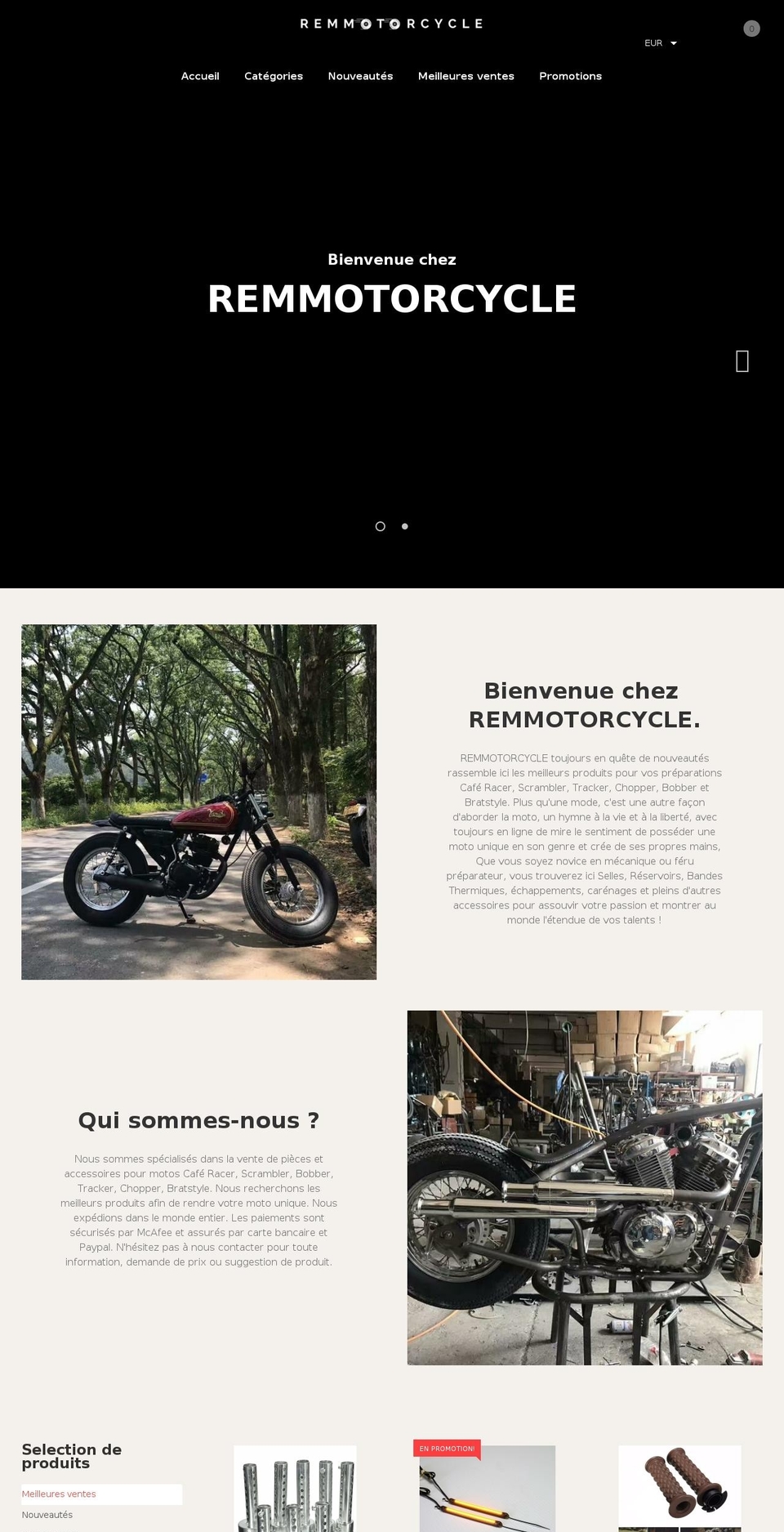 myshop-v-1-0-4 Shopify theme site example remmotorcycle.com