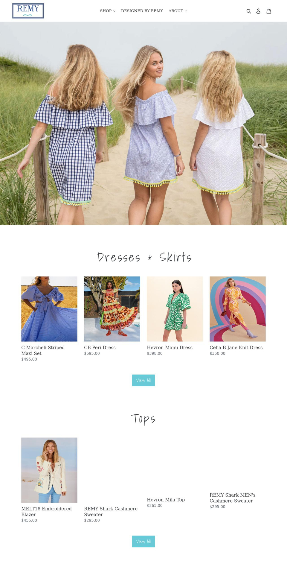 remycreations.com shopify website screenshot