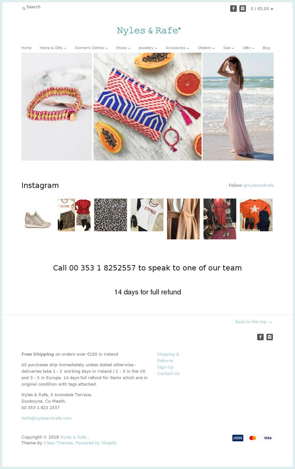 renabeau.net shopify website screenshot