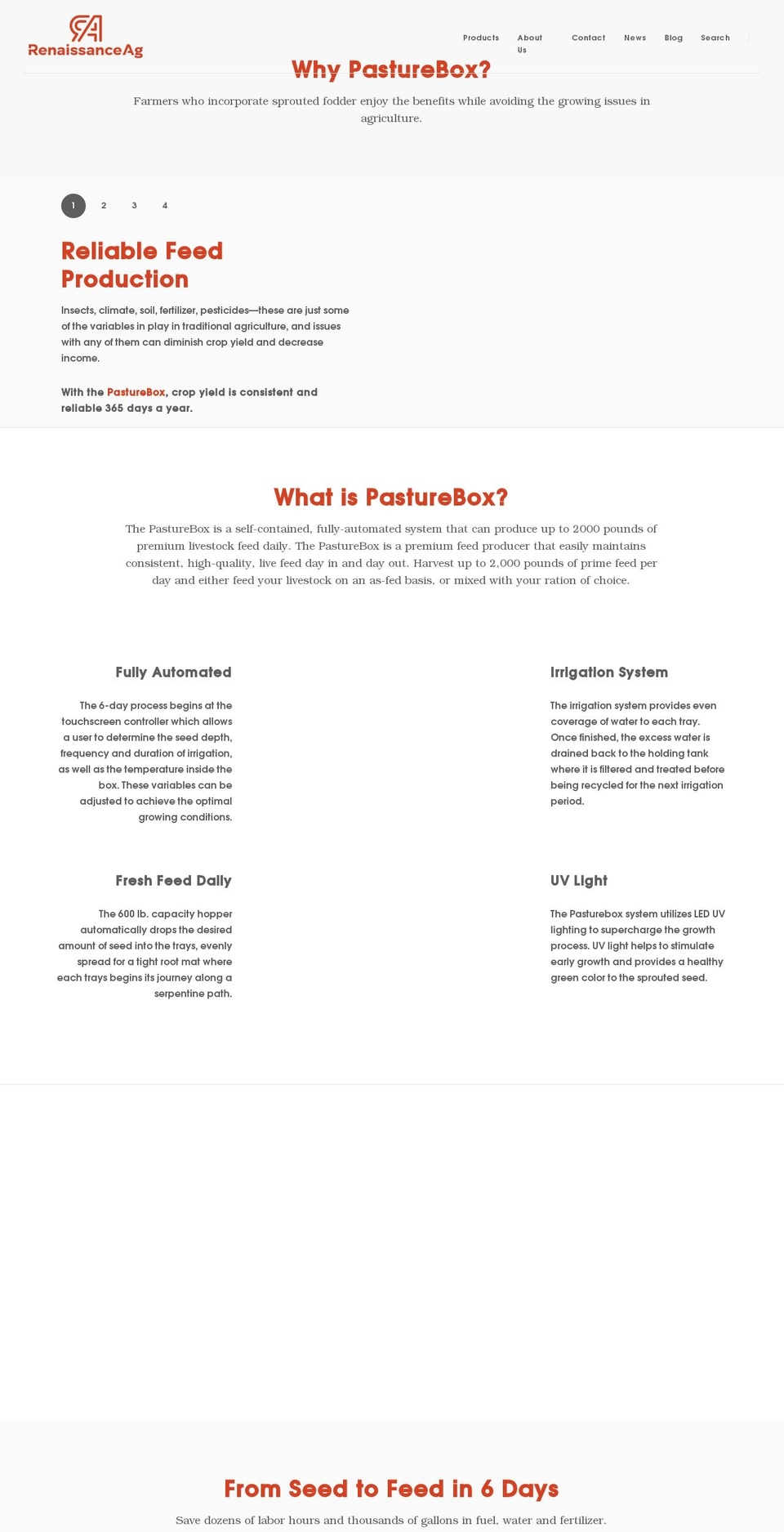 renaissanceag.com shopify website screenshot