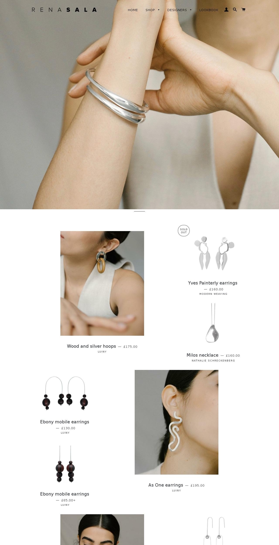 renasala.com shopify website screenshot