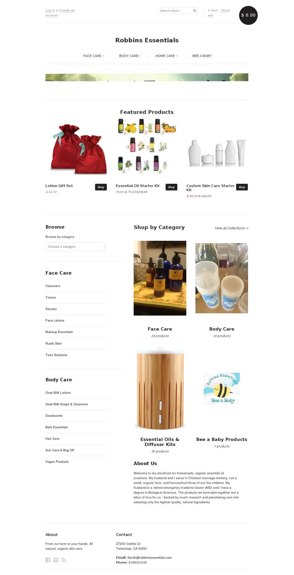 renaturals.com — Shopify storefront screenshot