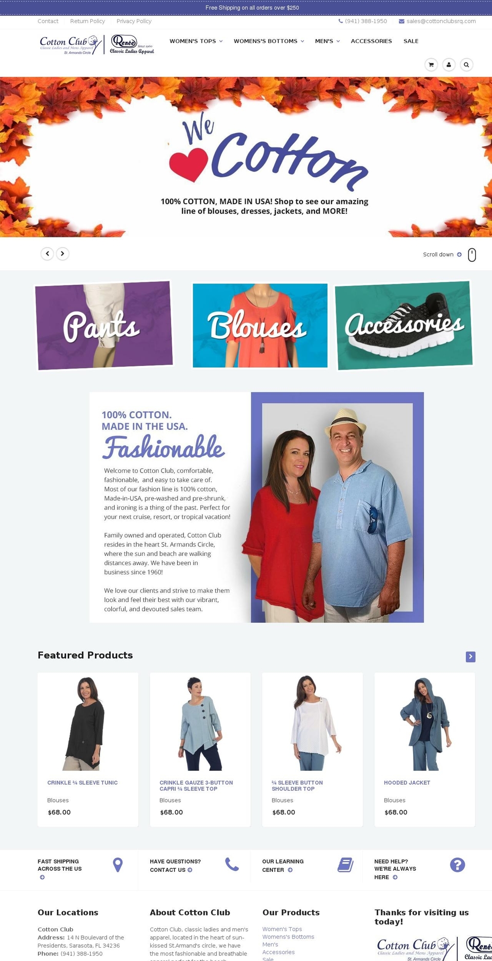 reneefashions.com — Shopify storefront screenshot