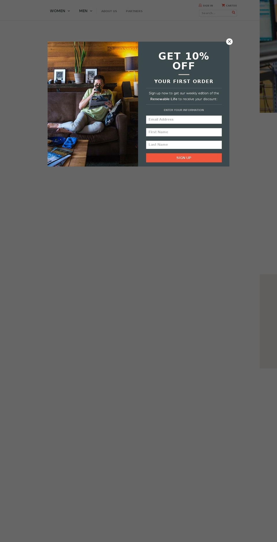 renewalworkshop.com shopify website screenshot