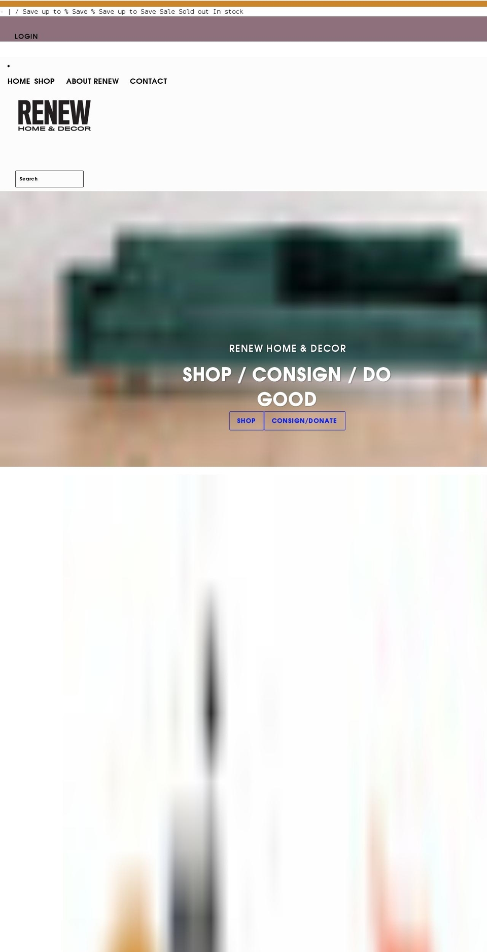 reneweverett.com shopify website screenshot