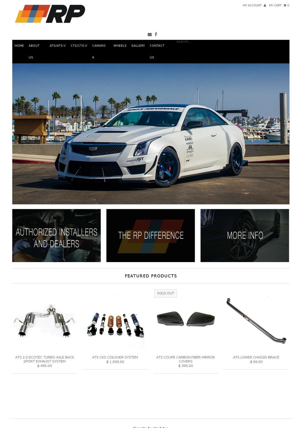 renickperformance.com shopify website screenshot