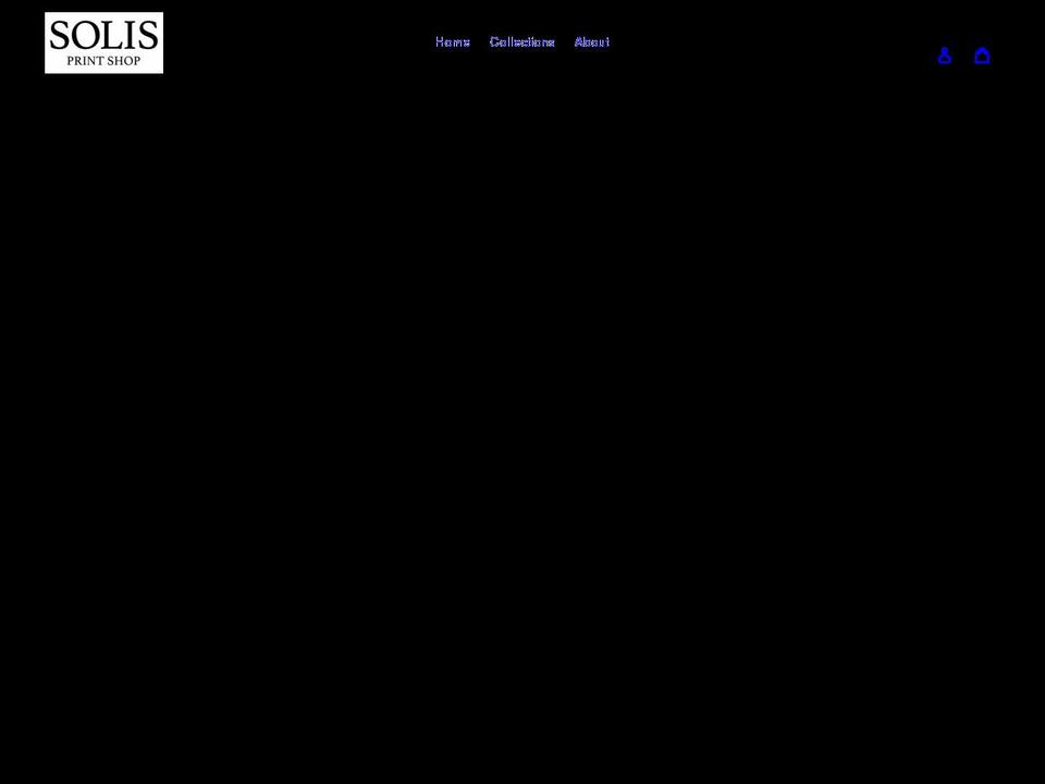 renniesolisprintshop.com shopify website screenshot