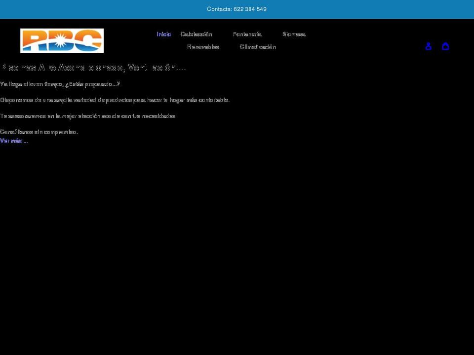 renovayclima.com shopify website screenshot