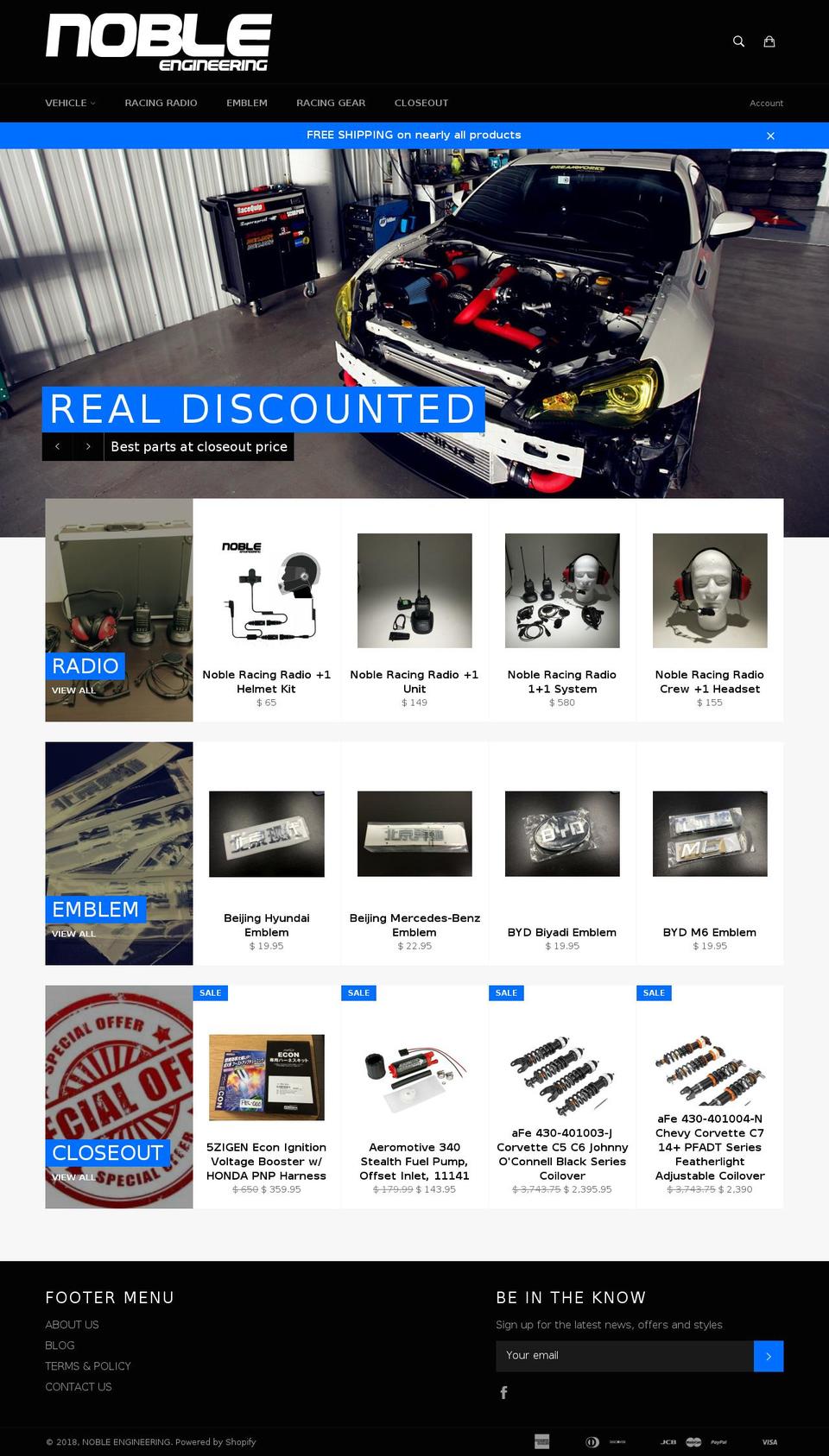 rensports.com — Shopify storefront screenshot