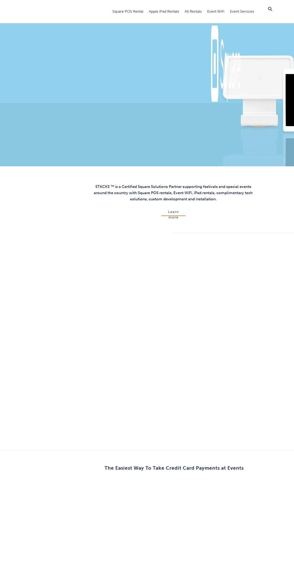 rentstacks.com shopify website screenshot