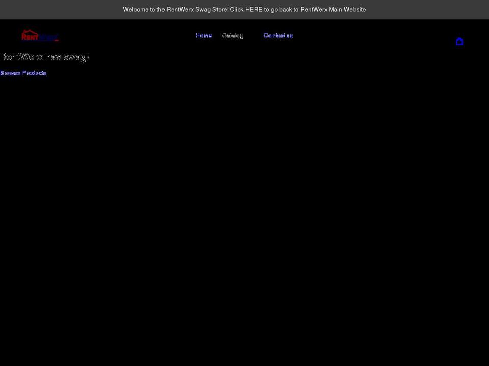 rentwerxswag.com shopify website screenshot