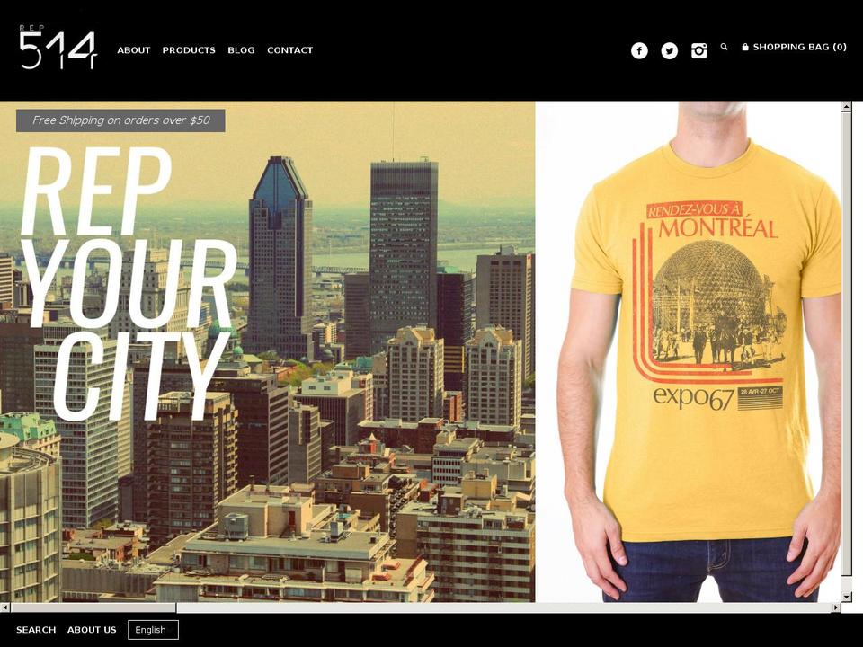 rep514.com shopify website screenshot