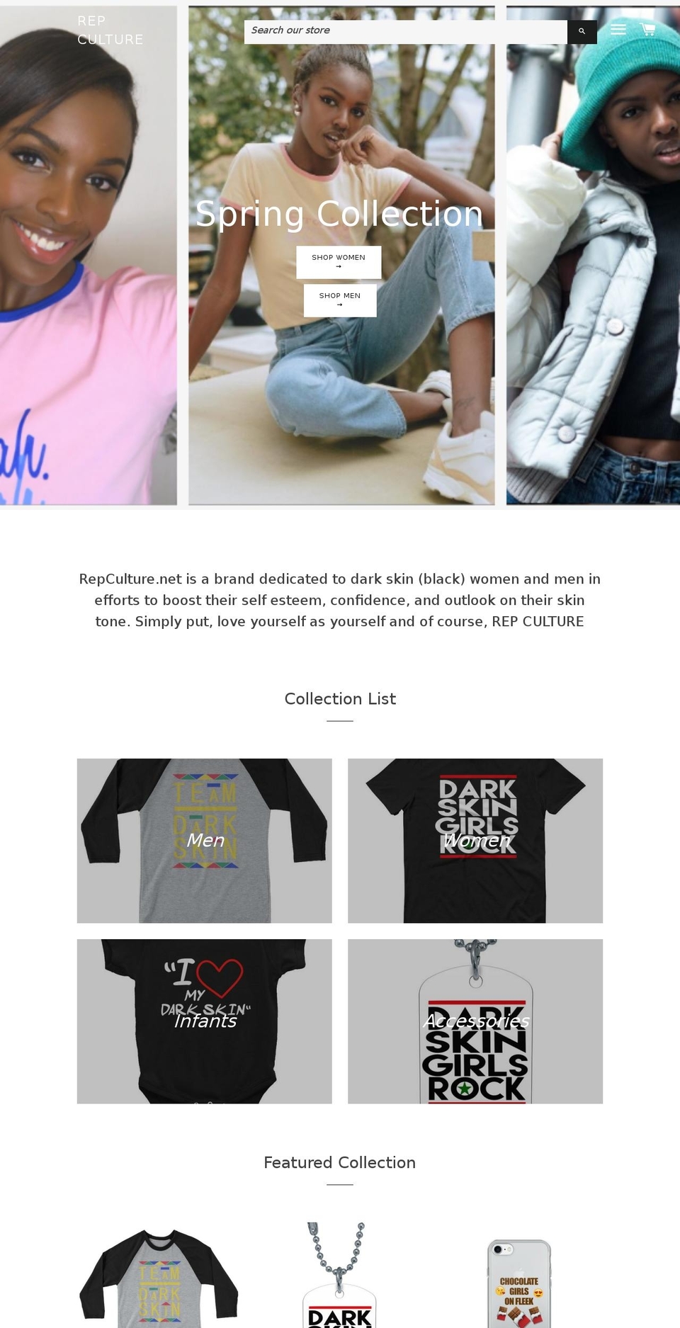 repculture.net shopify website screenshot