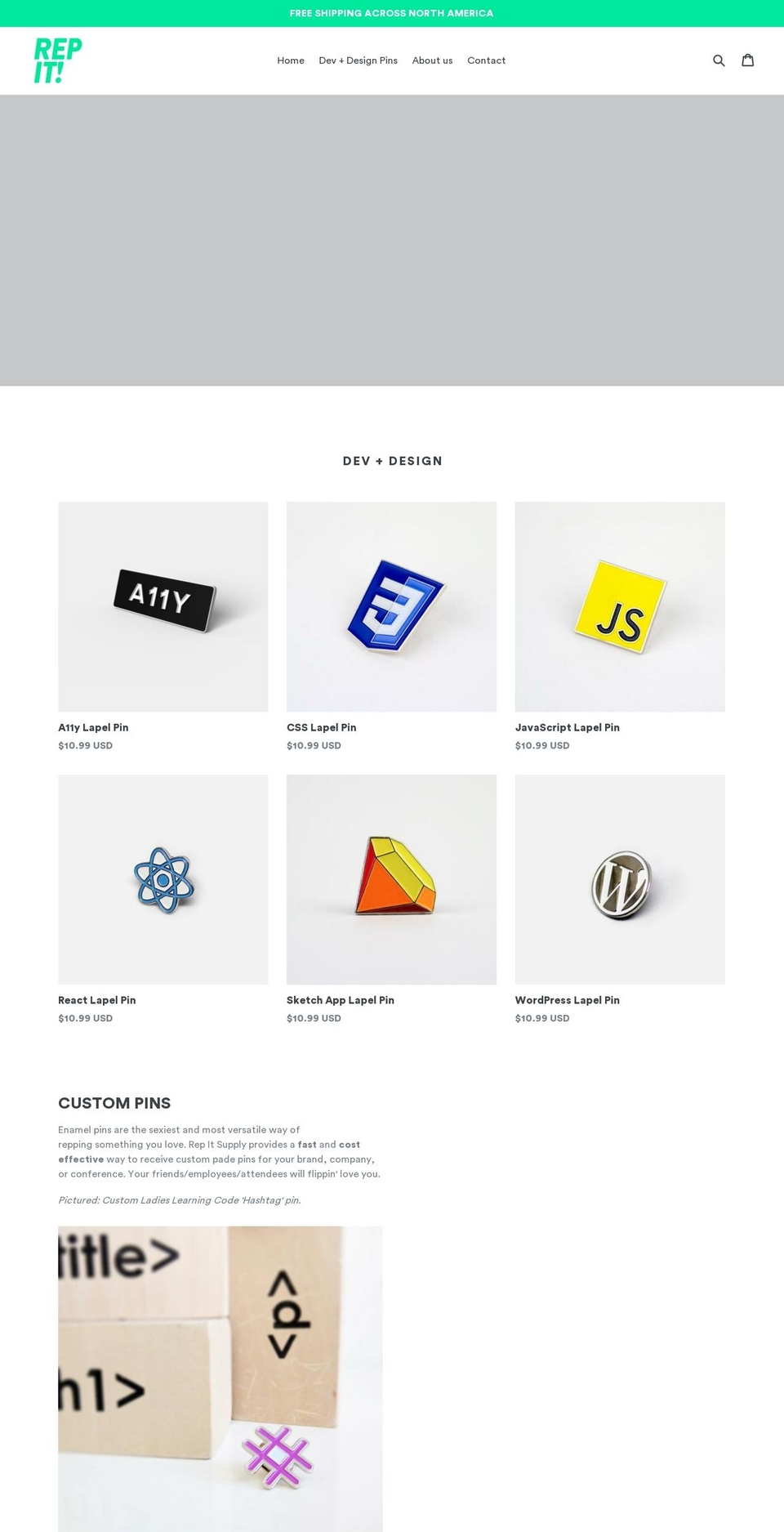 repitsupply.com shopify website screenshot